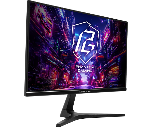 Монитор ASRock PG25FFT, 24.5" (62.23 cm) FHD IPS Anti-Glare Display, 180 Hz, 1ms (MPRT), 300 cd/m², 2x HDMI, 1 x DP