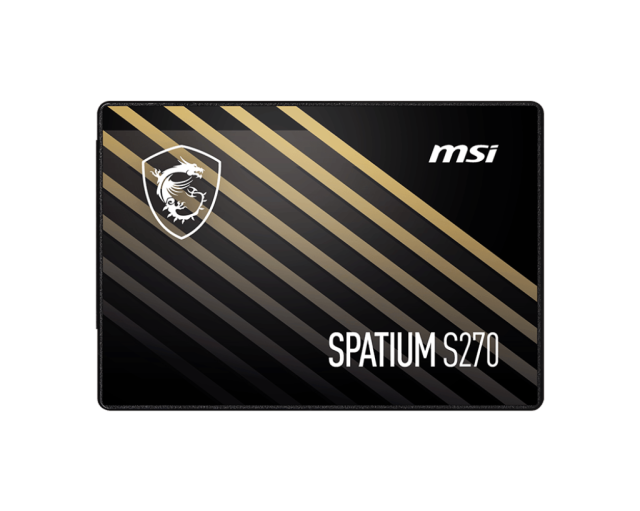 MSI SPATIUM S270 480GB SSD, 2.5" (6.35 cm), SATA III 6Gb/s