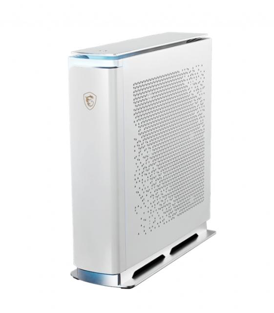 Настолен компютър MSI Prestige P100 9SE-019EU, RTX 2080 SUPER VENTUS XS 8GB, Z390, i7-9700KF, 32GB DDR4 2666 (16GBx2), PSU 650W Gold Certified, Air cooling, 2TB HDD, M.2 PCIE 512GB, 802.11 AX, BT 5, Windows 10 Pro, 10.36 L, White