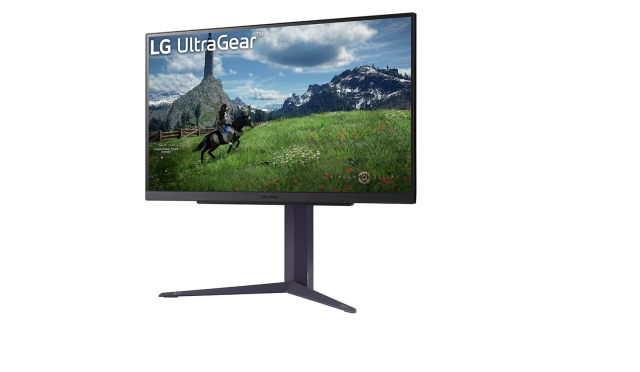 Монитор LG 27GS85Q-B, 27" (68.58cm) QHD IPS, 180Hz, 1ms, 1000:1, HDR10, 400cd/m2, USB Hub, HDMI, DP