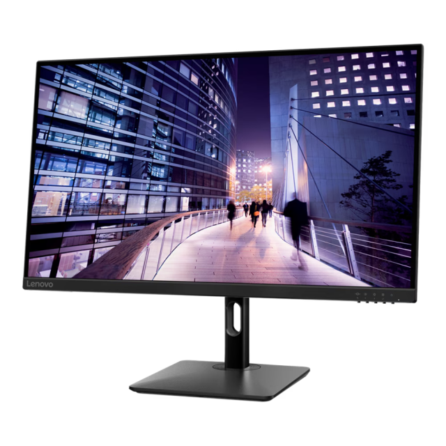 Монитор LENOVO N27P, 27.0" (68.6cm) WLED IPS Anti-glare, 62Hz, 4ms, 350 cd/m², 2 x USB-A, 1 x USB Type-C, 2 x HDMI, DP