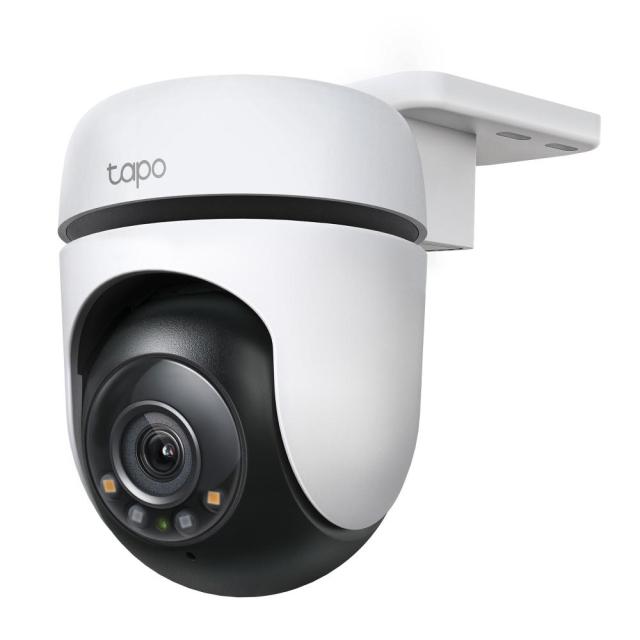 IP камера TP-LINK Tapo C510W, куполна Pan/Tilt камера, 360°, 3Mpix, IR осветеност, IP65, Wi-Fi, microSD