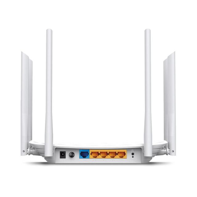 Рутер TP-Link Archer C86 AC1900 Dual Band, 2.4GHz(600Mbps)/5GHz(1300Mbps), Wireless AC, 4x LAN 10/100/1000, 1x WAN 10/100/1000