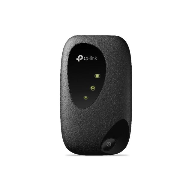 Рутер TP-Link M7200 4G LTE, преносим, 300Mbps, 2.4GHz(300 Mbps), Wireless N, 1x SIM слот, 1x micro USB Type B, 2000 mAh вградена батерия