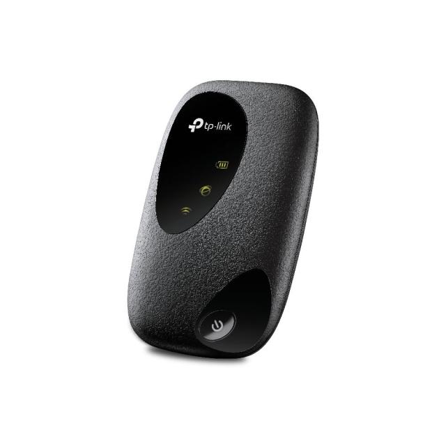 Рутер TP-Link M7200 4G LTE, преносим, 300Mbps, 2.4GHz(300 Mbps), Wireless N, 1x SIM слот, 1x micro USB Type B, 2000 mAh вградена батерия