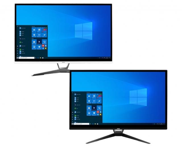 Настолен компютър - всичко в едно MSI PRO 22XT 10M-007EU, Intel Pentium G6400, 4.00 GHz, 21.5" IPS, 1920x1080, Anti-Flicker, Multi-touch, AG, UHD 610, DDR4 SO-DIMM 4GB (1x4), up to 32GB, SSD 64GB M.2 SATA, HDD Rapid Upgrade, 802.11 AC, BT 4.2, 2x RJ4