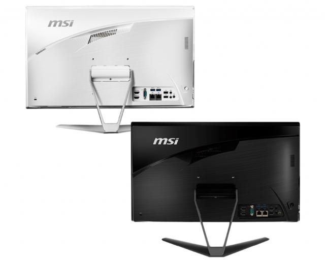 Настолен компютър - всичко в едно MSI PRO 22XT 10M-008EU, Intel Pentium G6400, 4.00 GHz, 21.5" IPS, 1920x1080, Anti-Flicker, Multi-touch, AG, UHD 610, DDR4 SO-DIMM 4GB (1x4), up to 32GB, SSD 64GB M.2 SATA, HDD Rapid Upgrade, 802.11 AC, BT 4.2, 2x RJ4