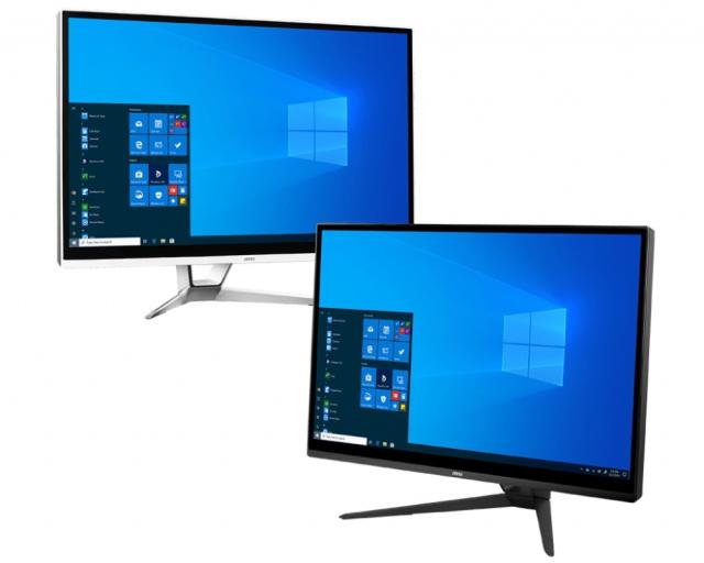 Настолен компютър - всичко в едно MSI PRO 22XT 10M-001EU, i5-10400, 6C/12T, 21.5" IPS, 1920x1080, Anti-Flicker, Multi-touch, AG, UHD 630, DDR4 SO-DIMM 8GB (1x8), up to 32GB, SSD 256GB M.2 PCIE, HDD 1TB, 802.11 AC, BT 4.2, 2x RJ45, COM Port, USB Type 