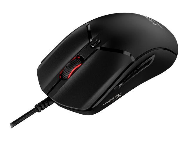 Геймърска мишка HP HyperX Pulsefire Haste 2 Wired Black, оптична (26000dpi), 6 бутона, HyperX 26K Sensor, USB