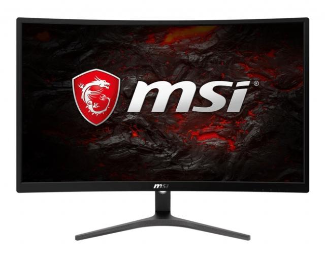 Монитор MSI Optix G241VC, 23.6", VA, 1ms, 75Hz, FHD 1920x1080, Curve 1800R, FreeSync, sRGB 110%, Less Blue Light, Anti-Glare, Frameless, FPS Crosshair, MSI Display Kit, 250 cd/m, Contrast 3000:1, DCR 100M:1, 1xHDMI, 1xVGA, Tilt, 36M, 9S6-3EA01H-007