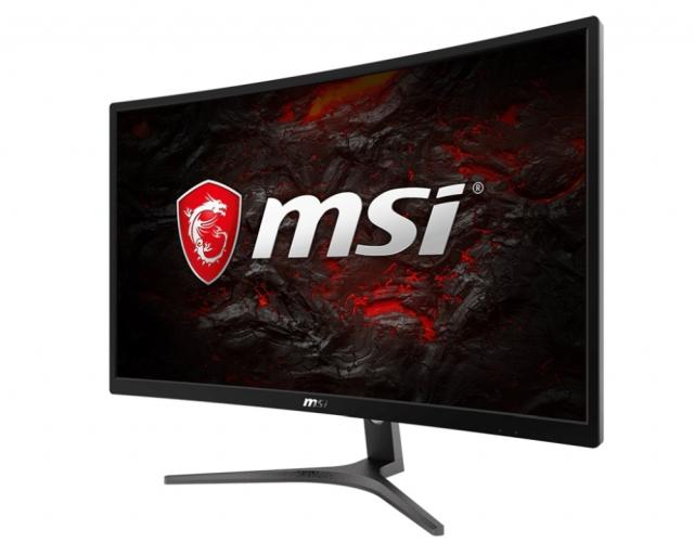 Монитор MSI Optix G241VC, 23.6", VA, 1ms, 75Hz, FHD 1920x1080, Curve 1800R, FreeSync, sRGB 110%, Less Blue Light, Anti-Glare, Frameless, FPS Crosshair, MSI Display Kit, 250 cd/m, Contrast 3000:1, DCR 100M:1, 1xHDMI, 1xVGA, Tilt, 36M, 9S6-3EA01H-007
