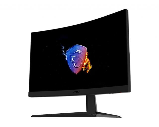 Монитор MSI MAG Artymis 242C, 1ms, 165Hz, VA, CURVED 1000R, FHD 1920x1080, AG, HDMI CEC, FreeSync Premium, Night Vision, LBL, Anti-Flicker, 90% DCI-P3, 3000:1, 100M:1, 250 nits, 2 HDMI, DP, Earphone out, Tilt, VESA, Frameless, PC and Console, 9S6-3BA
