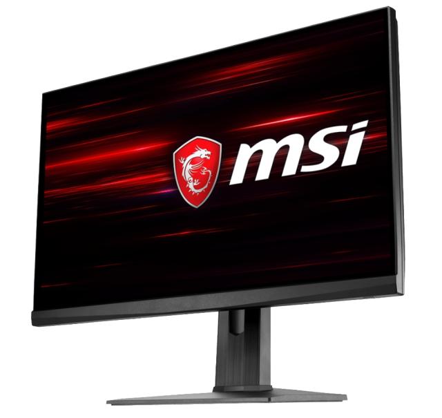 Монитор MSI Optix MAG251RX, 24.5", 1ms, 240Hz, IPS, FHD 1920x1080, AG, HDR 400, G-SYNC Compatible, FreeSync, Gaming OSD, 400 nits, 1000:1, DCR 100M:1, 2 x HDMI 2.0, DP 1.2a, 1x USB C (DP alt.), 1x Earphone, Tilt, Heigh Adj., VESA100, Frameless, 9S6-3