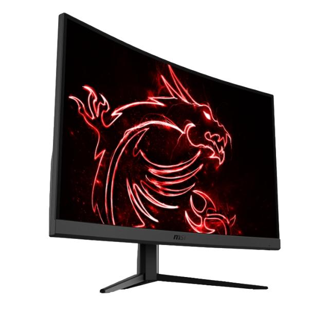 Монитор MSI Optix G27CQ4, 27", 1ms, 165Hz, VA, WQHD 2560x1440, CURVED 1500R, AG, 92% DCI-P3, FreeSync, Anti-Flicker, LBL, Night Vision, 250 cd/m2, Contrast 3000:1, DCR 100M:1, 2 x HDMI 2.0, DP, 1x Earphone out , Tilt, VESA100, Frameless, 9S6-3CB01T-0