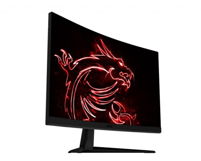 Монитор MSI Optix G27C5, 27'', VA, 165Hz, 1ms, FHD 1920x1080, Curve 1500R, FreeSync, Anti-Flicker, Less Blue Light, True colors, Anti-Glare, Frameless, 250 cd/m, Contrast 3000:1, DCR 100M:1, 1xDP, 2xHDMI, 1xEarphone out, VESA, Tilt, 36M, 9S6-3CA91T-0