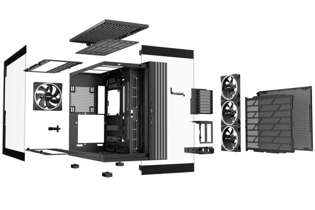 Кутия be quiet! LIGHT BASE 900 FX Black, Big Tower, 1 x USB 3.2 Gen 2 Type-C, 2 x USB 3.2 Type A, E-ATX / XL-ATX / ATX / M-ATX / Mini-ATX