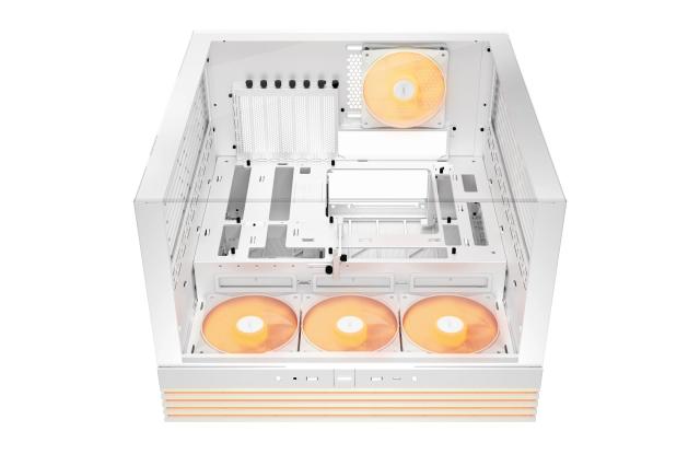 Кутия be quiet! LIGHT BASE 600 LX White, Middle Tower, 1 x USB 3.2 Gen 2 Type-C, 2 x USB 3.2 Type A, ATX / mATX / Mini-ATX