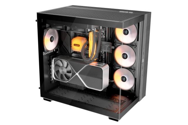 Кутия be quiet! LIGHT BASE 600 LX Black, Middle Tower, 1 x USB 3.2 Gen 2 Type-C, 2 x USB 3.2 Type A, ATX / mATX / Mini-ATX