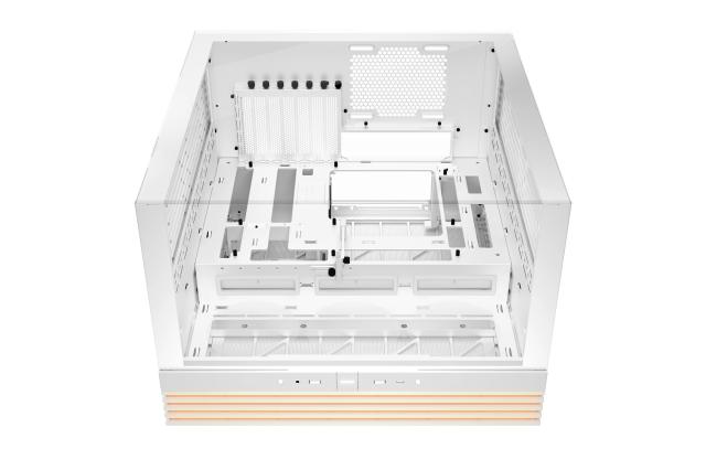 Кутия be quiet! LIGHT BASE 600 DX White, Middle Tower, 1 x USB 3.2 Gen 2 Type-C, 2 x USB 3.2 Type A, ATX / mATX / Mini-ATX