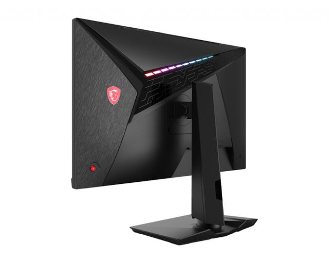 Монитор MSI Optix MAG274QRF, 27", 165Hz, 1ms, Rapid IPS, 2560x1440, G-Sync Compatible, Gaming OSD, Mystic Light, 94% DCI-P3, AG, USB hub, 300 cd/m2, 1000:1, DCR 100M:1, DP, 2xHDMI(2.0), 1xTypeC DP alt., Heigh Adj., VESA, 9S6-3CA88A-020