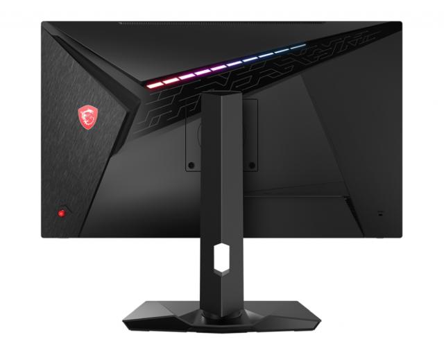 Монитор MSI Optix MAG274QRF, 27", 165Hz, 1ms, Rapid IPS, 2560x1440, G-Sync Compatible, Gaming OSD, Mystic Light, 94% DCI-P3, AG, USB hub, 300 cd/m2, 1000:1, DCR 100M:1, DP, 2xHDMI(2.0), 1xTypeC DP alt., Heigh Adj., VESA, 9S6-3CA88A-020