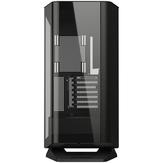 Кутия COUGAR FV270 Black, Mid Tower, 2 x USB 3.0, 1 x USB Type-C 3.2, Mic x 1 / Audio x 1, Extended ATX, Micro ATX, Mini-ITX, SSI CEB 