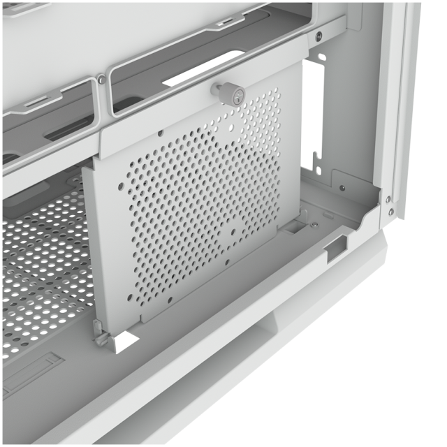 Кутия COUGAR FV270 White, Mid Tower, 2 x USB 3.0, 1 x USB Type-C, Mini ITX / Micro ATX / ATX / CEB / E-ATX