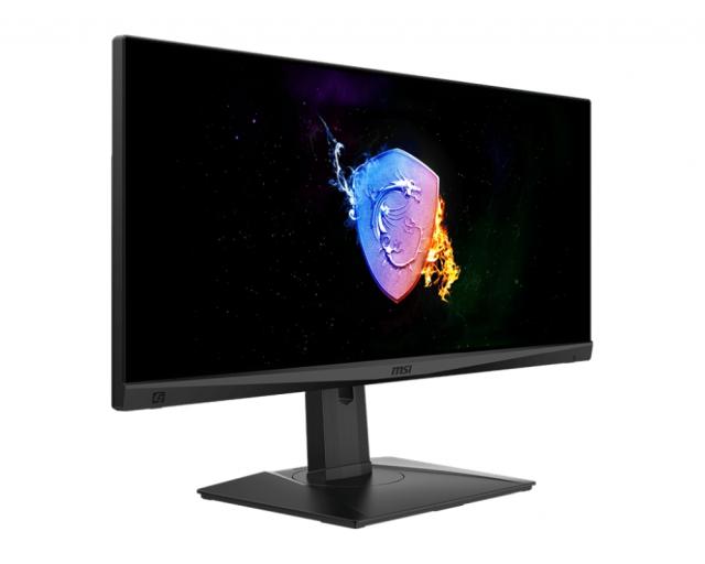 Монитор MSI Optix MAG301RF, 29.5", IPS, 200Hz, 1ms, 2560x1080, 21:9, G-sync Compatible., AG, Gaming OSD, 85% DCI-P3, 300 nits, Contrast 1000:1, DCR 100M:1, DP, 2xHDMI, 3xUSB 2.0, Earphone out, VESA100, Height Adj., Tilt, Swivel, Frameless, 9S6-3CC58A