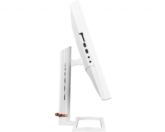 Монитор MSI Prestige PS341WU, 34", Nano-IPS, 5120x2160 (5K2K, 21:9), FLAT, 8ms, 60Hz, PIP & PBP Mode, HDR 600, 98% DCI-P3, Creator OSD, Ergonomic Design, 1200:1, 450 nits, DP, 2xHDMI, USB C, USB 3.2 hub, Tilt, Swivel, Height Adj., Vesa, White, 9S6-3D