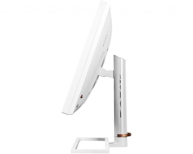 Монитор MSI Prestige PS341WU, 34", Nano-IPS, 5120x2160 (5K2K, 21:9), FLAT, 8ms, 60Hz, PIP & PBP Mode, HDR 600, 98% DCI-P3, Creator OSD, Ergonomic Design, 1200:1, 450 nits, DP, 2xHDMI, USB C, USB 3.2 hub, Tilt, Swivel, Height Adj., Vesa, White, 9S6-3D