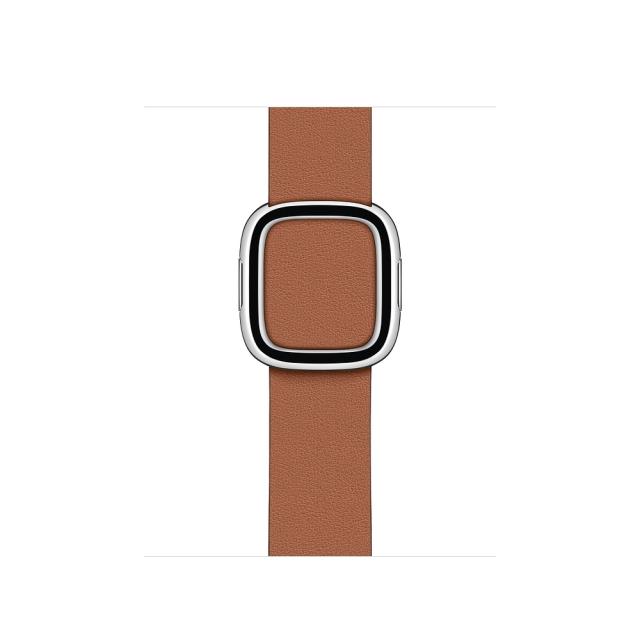 Каишка за часовник Apple Watch 40mm Band: Saddle Brown Modern Buckle - Medium