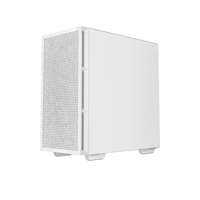 Кутия DeepCool CH360 DIGITAL WH, Mini Tower, 1x USB 3.0, 1x USB 3.1 Type-C, 1x HD Audio, microATX / Mini-ITX