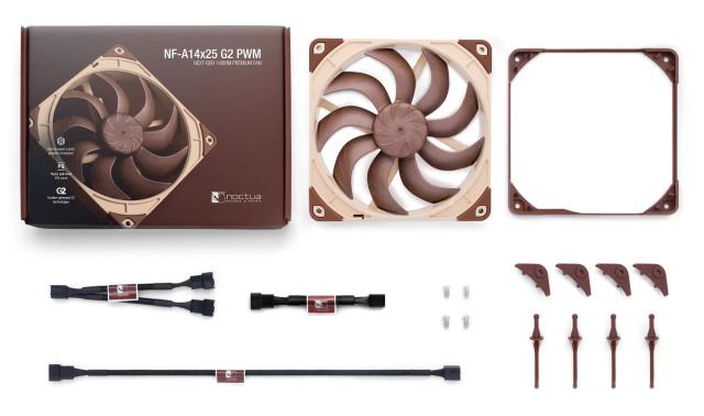 Вентилато Noctua Fan 140mm - NF-A14x25 G2 PWM