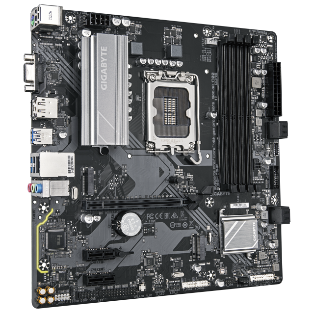 Дънна платка GIGABYTE B760M D3HP DDR5, LGA1700, 4 x DDR5, 2 x M.2 NVMe, 4 x SATA 6Gb/s, VGA, HDMI, DP, mATX