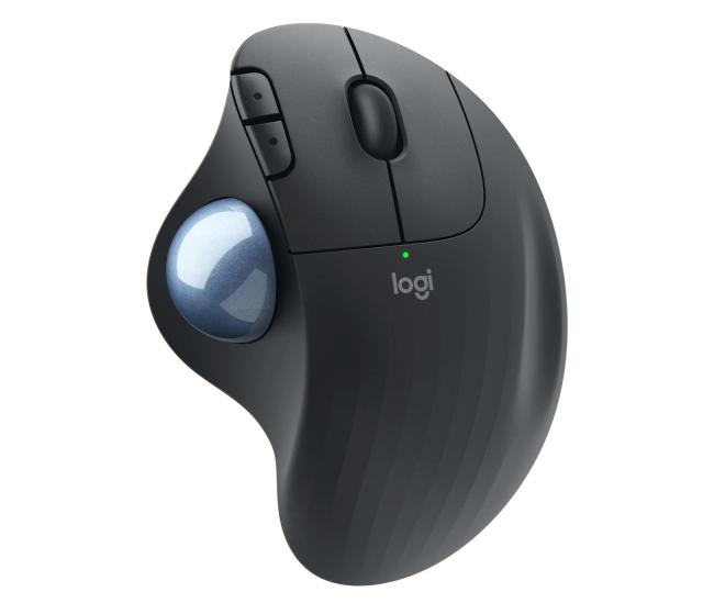 Мишка LOGITECH ERGO M575, оптична, 400 dpi, Bluetooth/Wireless, Trackball, Graphite