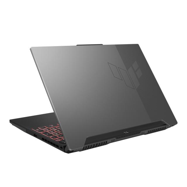 Лаптоп ASUS TUF Gaming A15 FA507NVR-LP002, AMD Ryzen 7 7435HS (3.1/4.5GHz, 16MB Cache), 15.6" (39.62 см) Full HD IPS 144Hz, NVIDIA RTX 4060 8GB GDDR6 DLSS 3, 16GB DDR5, 512GB SSD, Free DOS