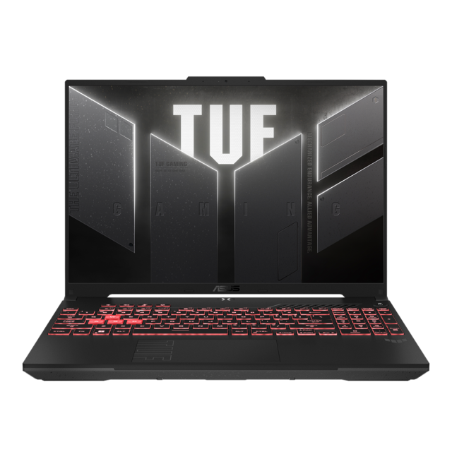 Лаптоп ASUS TUF Gaming A16 FA607PI-N3093, AMD Ryzen 9 7940HX 16C (2.4/5.2GHz, 16MB Cache), 16" (40.64cm) Full HD+, 165Hz, NVIDIA RTX 4070 8GB GDDR6 DLSS 3, 16GB DDR5, 1TB SSD, Free DOS