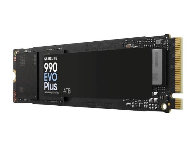 SAMSUNG 990 EVO Plus SSD 4TB, M.2 Type 2280, PCIe 5.0