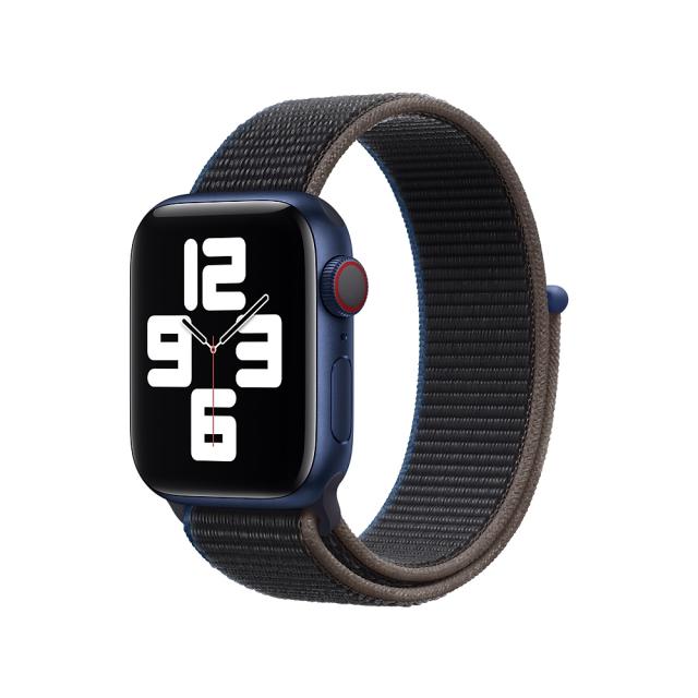 Каишка за часовник Apple Watch 40mm Band: Charcoal Sport Loop (Seasonal Fall 2020)