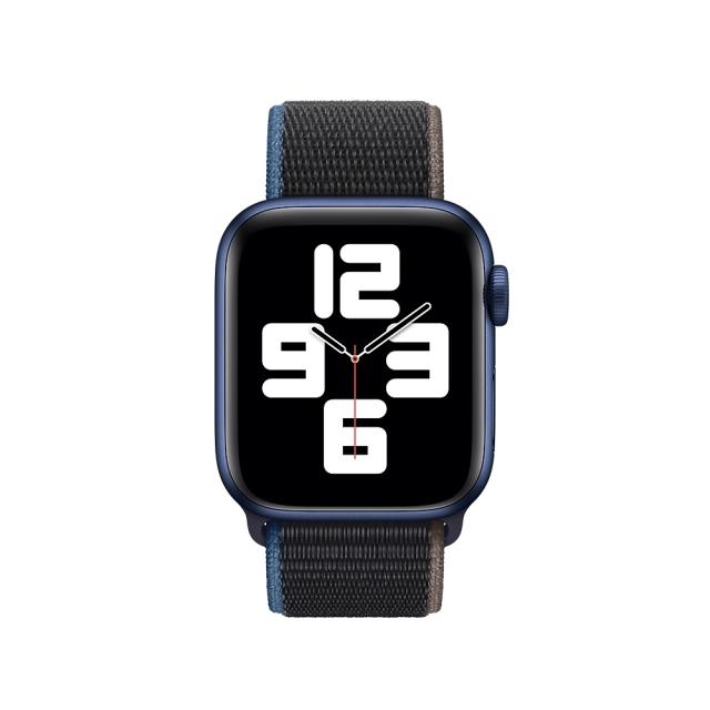 Каишка за часовник Apple Watch 40mm Band: Charcoal Sport Loop (Seasonal Fall 2020)