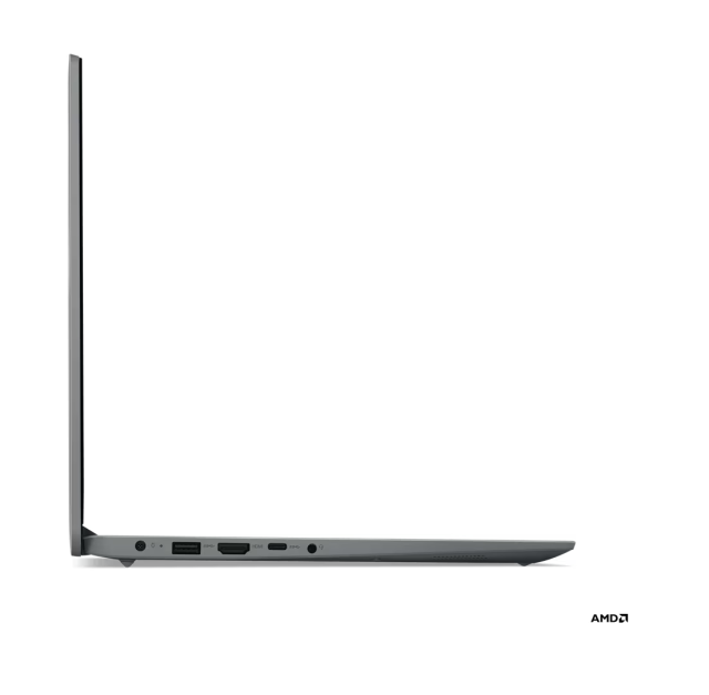 Лаптоп Lenovo IdeaPad 1 15ALC7, AMD Ryzen 5 5625U 6C (2.3/4.3GHz, 16MB Cache), 15.6" (39.62cm) Full HD ТN Anti-Glare Display, AMD Radeon RX Vega 7, 12GB DDR4, 512 GBSSD, Free DOS