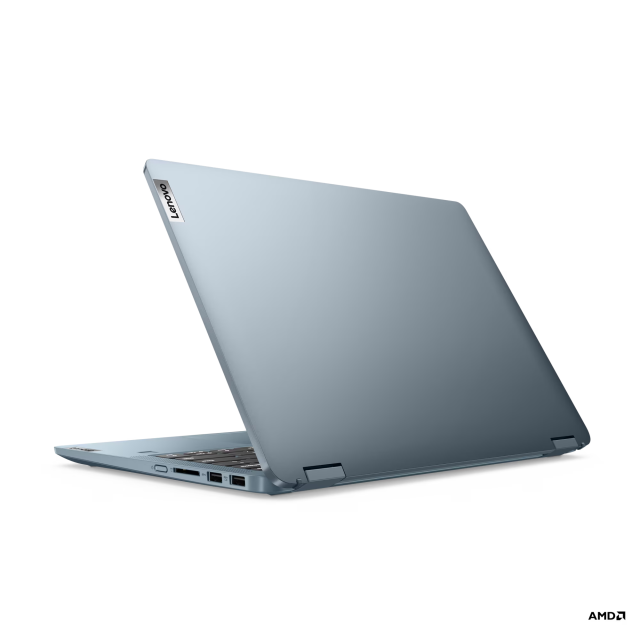 Лаптоп Lenovo IdeaPad Flex 5 14ABR8, AMD Ryzen 7 7730U 8C (2.0/4.5GHz, 16MB Cache), 14" (35.56 cm) WUXGA IPS 300nits Glossy Touch Display, AMD Radeon RX Vega 8, 16GB LPDDR4x, 512GB SSD, Windows 11 Home