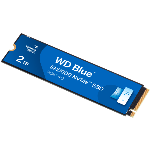 Western Digital Blue SN5000 SSD 2TB M.2 2280 PCIe Gen4 NVMe