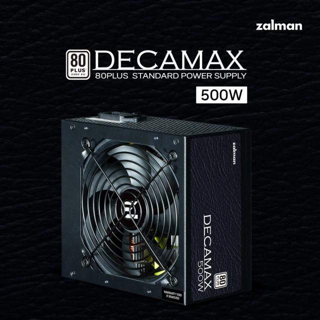 Захранване Zalman Decamax, 500W, Active PFC, 80 Plus