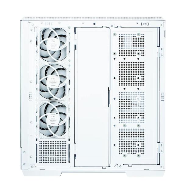 Кутия Zalman P50 DS White, Middle Tower, Tempered Glass, 1 x USB 3.1 Type-C, 2 x USB 3.0, HD Audio x 1, ATX / mATX / Mini-ITX