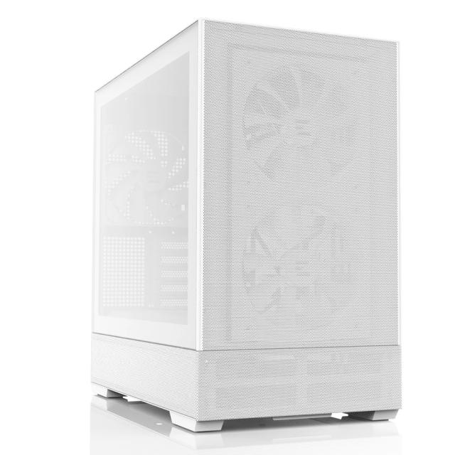 Кутия Zalman P30 AIR White, Mini Tower, Tempered Glass, 1 x USB 3.1 Type-C, 1 x USB 3.0, HD Audio x 1, mATX / Mini-ITX