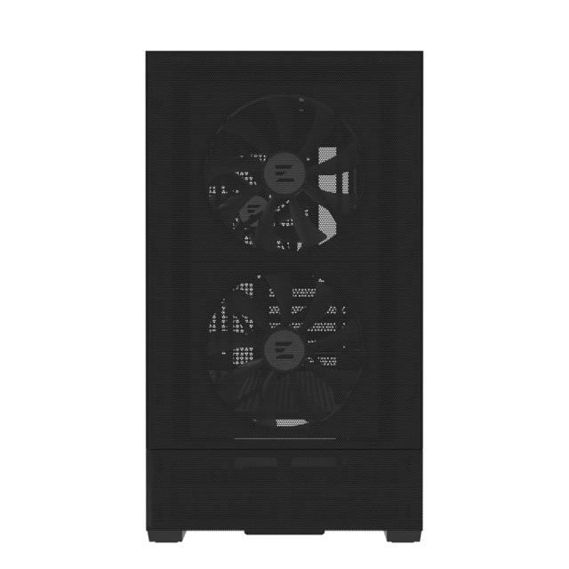 Кутия Zalman P30 AIR Black, Mini Tower, Tempered Glass, 1 x USB 3.1 Type-C, 1 x USB 3.0, HD Audio x 1, mATX / Mini-ITX