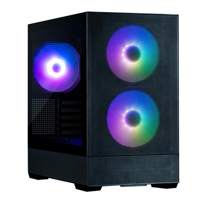 Кутия Zalman P30 AIR Black, Mini Tower, Tempered Glass, 1 x USB 3.1 Type-C, 1 x USB 3.0, HD Audio x 1, mATX / Mini-ITX