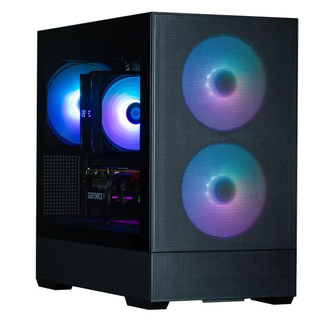 Кутия Zalman P30 AIR Black, Mini Tower, Tempered Glass, 1 x USB 3.1 Type-C, 1 x USB 3.0, HD Audio x 1, mATX / Mini-ITX