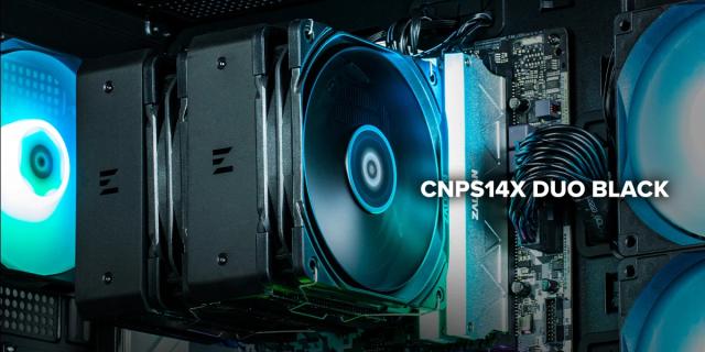 Охладител за процесор Zalman CPU Cooler CNPS14X DUO Black, LGA1851/AM5